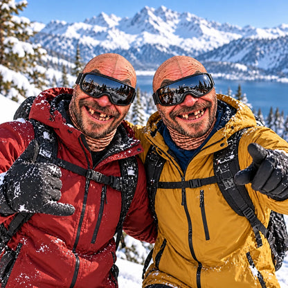 Custom Funny Face Ski Mask – Personalized Photo Balaclava for Skiers & Snowboarders