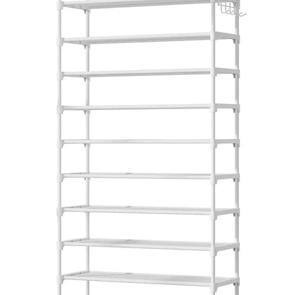 3–10 Tier Shoe Rack Organizer – Space-Saving Vertical Shoe Storage Shelf for Entryway & Closet